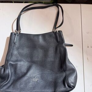 Kate Spade Black Leather Shoulder Bag